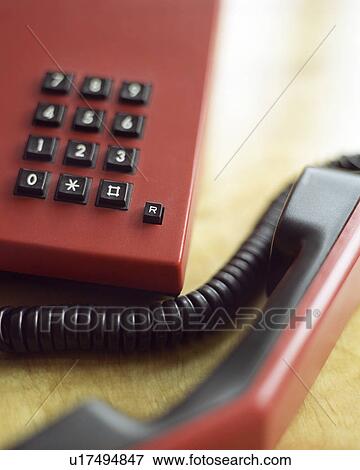 Stock Photo - Phone Off the Hook. Fotosearch