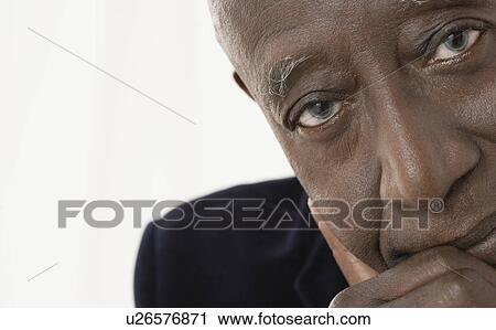 Senior Man in studio, close up View Large Photo Image Stock Image - Senior Man in studio, close up. Fotosearch