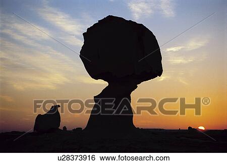 Silhouette of Rock at Sunset View Large Photo Image Stock Photograph - Silhouette of Rock at Sunset. Fotosearch