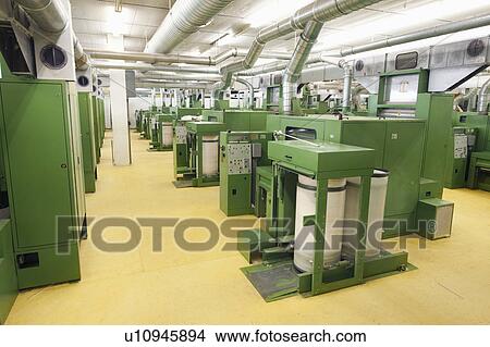 Spinning factory machinery View Large Photo Image Picture - Spinning factory machinery. Fotosearch
