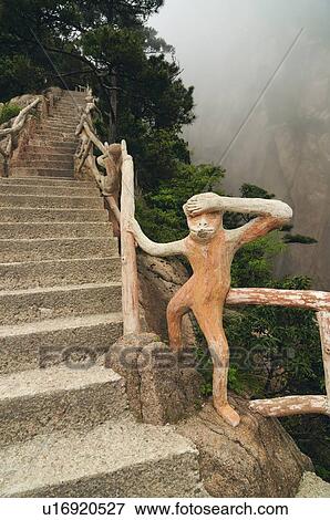 West Sea Canyon, Huangshan mountains(Yellow Mountains)Anhui province, China View Large Photo Image Stock Photo - West Sea Canyon, Huangshan mountains(Yellow Mountains)Anhui province, China. Fotosearch