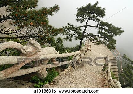 Stock Photography - West Sea Canyon, Huangshan mountains(Yellow Mountains)Anhui province, China. Fotosearch