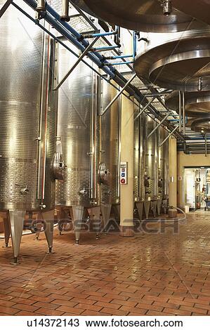 Stock Image - Wine vats. Fotosearch