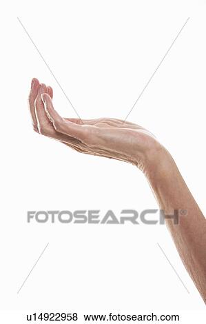 Woman cupping hand, close up of hand View Large Photo Image Stock Photo - Woman cupping hand, close up of hand. Fotosearch