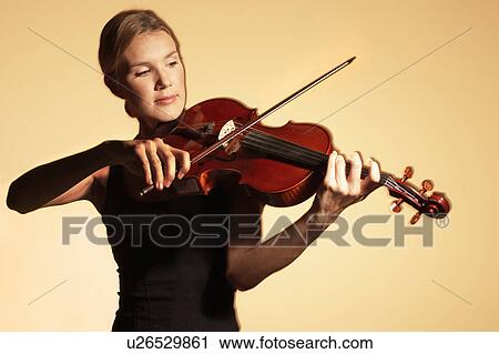 Woman Playing Viola View Large Photo Image Stock Image - Woman Playing Viola. Fotosearch