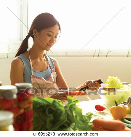 Stock Image - Body Care, Head And Shoulders, Vegetable, Leisure Activity, Activity, Youth Culture. Fotosearch