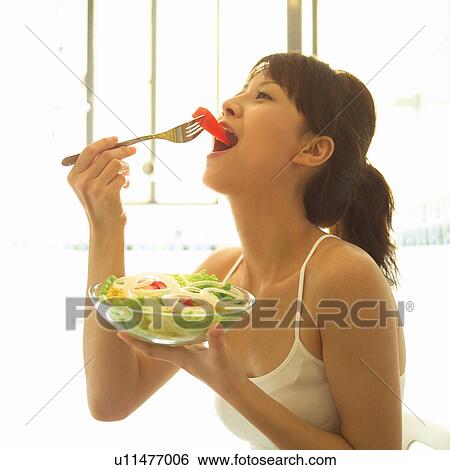 Bowl, Casual Clothing, Brown Hair, Asian Ethnicity View Large Photo Image Stock Photograph - Bowl, Casual Clothing, Brown Hair, Asian Ethnicity. Fotosearch