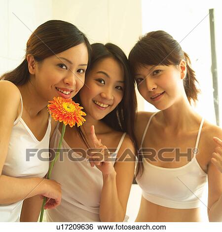 Close-Up, Asian Ethnicity, Cheerful, Casual Clothing, Brown Hair, Adults Only View Large Photo Image Stock Photograph - Close-Up, Asian Ethnicity, Cheerful, Casual Clothing, Brown Hair, Adults Only. Fotosearch