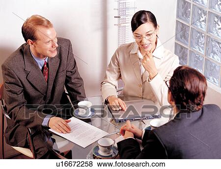 brown hair, business, conference View Large Photo Image Stock Photo - brown hair, business, conference. Fotosearch