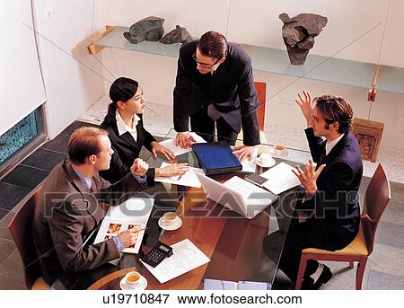 brown hair, business, conference View Large Photo Image Stock Photo - brown hair, business, conference. Fotosearch
