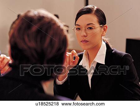 meeting, executives, outfits, conference, discussion, work View Large Photo Image Stock Photo - meeting, executives, outfits, conference, discussion, work. Fotosearch