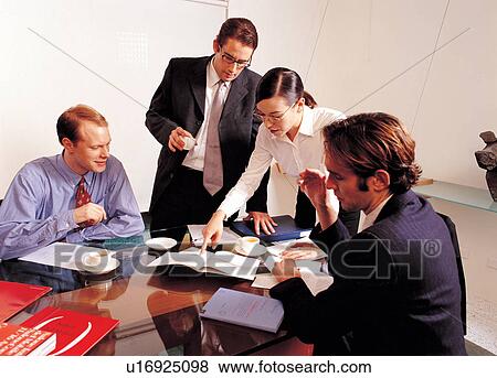 three men, meeting, business, laptop, gathering View Large Photo Image Stock Photo - three men, meeting, business, laptop, gathering. Fotosearch