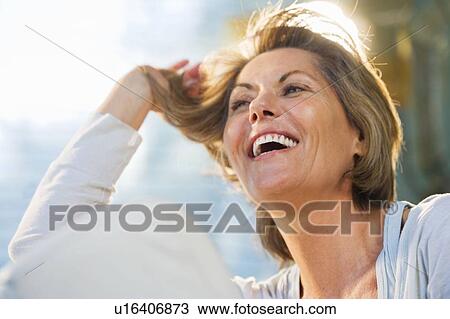 Woman Relaxing At Home View Large Photo Image Stock Image - Woman Relaxing At Home. Fotosearch