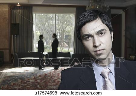 Stock Photo - Portrait of a businessman. Fotosearch