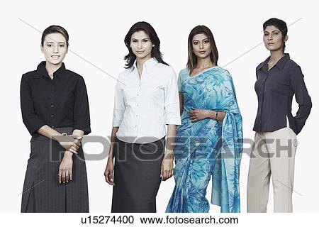 Portrait of four businesswomen View Large Photo Image Stock Image - Portrait of four businesswomen. Fotosearch