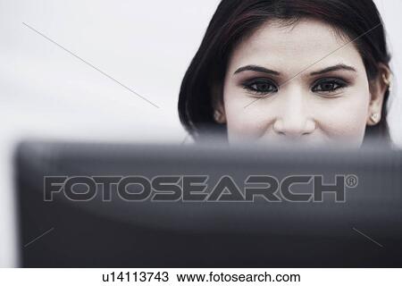Stock Image - Portrait of a businesswoman. Fotosearch
