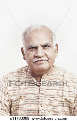 Stock Photo - Portrait of a mature man. Fotosearch