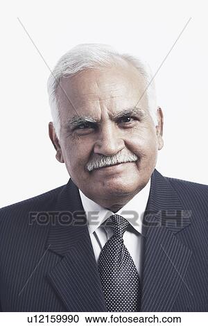Stock Image - Portrait of a businessman. Fotosearch