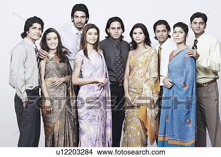 Picture - Portrait of a group of business executives. Fotosearch