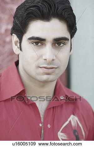 Portrait of a young man View Large Photo Image Stock Photo - Portrait of a young man. Fotosearch