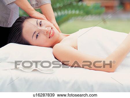 beauty spa female, body spa, black hair, applying View Large Photo Image Stock Photo - beauty spa female, body spa, black hair, applying. Fotosearch