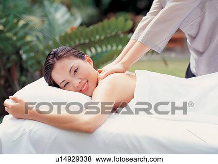 looking at camera, female, carefree, body spa, toothy smile, relaxation View Large Photo Image Stock Photo - looking at camera, female, carefree, body spa, toothy smile, relaxation. Fotosearch