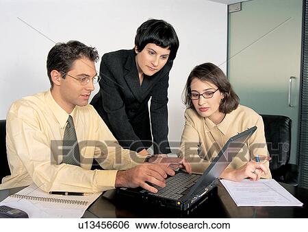 Stock Photograph - business people, well dressed, business executives, suit. Fotosearch