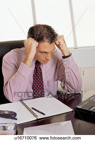 Stock Photograph - business people, well dressed, indoor, one person. Fotosearch