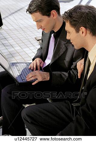 profession, well dressed, men only, outdoor, business executives, quarter length View Large Photo Image Stock Photo - profession, well dressed, men only, outdoor, business executives, quarter length. Fotosearch