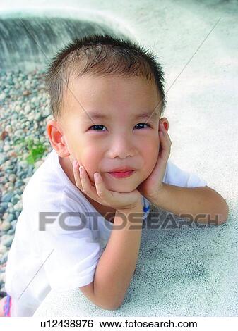 Close-Up, Asian Ethnicity, Child, Casual Clothing, Black Hair, 3-4 Years View Large Photo Image Stock Photograph - Close-Up, Asian Ethnicity, Child, Casual Clothing, Black Hair, 3-4 Years. Fotosearch