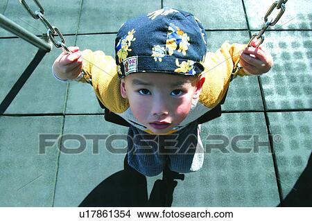 Picture - Close-Up, Child, Leisure Activity, One Person, Standing. Fotosearch