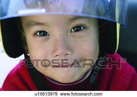 Stock Photo - Close-Up, Innocence, Head And Shoulders, Kids Life, One Child Only. Fotosearch