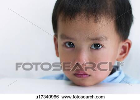 Stock Photograph - East, One Child Only, Portrait, Head And Shoulders, One Person. Fotosearch
