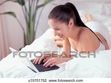 bed, new generation, happiness, leisure, happy View Large Photo Image Stock Image - bed, new generation, happiness, leisure, happy. Fotosearch