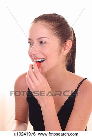 brown hair, happiness View Large Photo Image Stock Photograph - brown hair, happiness. Fotosearch