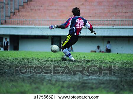 sport, recreation, leisure, exercise, soccer, football View Large Photo Image Stock Image - sport, recreation, leisure, exercise, soccer, football. Fotosearch