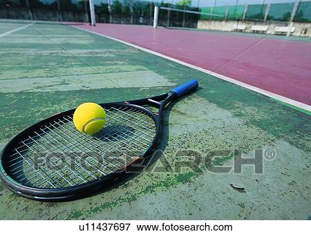 sport, recreation, leisure, exercise, tennis, tennis ball View Large Photo Image Stock Photo - sport, recreation, leisure, exercise, tennis, tennis ball. Fotosearch
