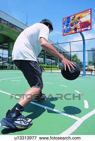 sport, recreation, leisure, exercise, basketball, sky View Large Photo Image Stock Photo - sport, recreation, leisure, exercise, basketball, sky. Fotosearch