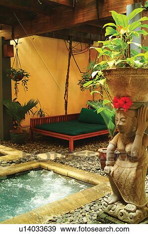 Bathroom, Flower Pot, Day, Bathtub, Art And Craft View Large Photo Image Stock Photo - Bathroom, Flower Pot, Day, Bathtub, Art And Craft. Fotosearch
