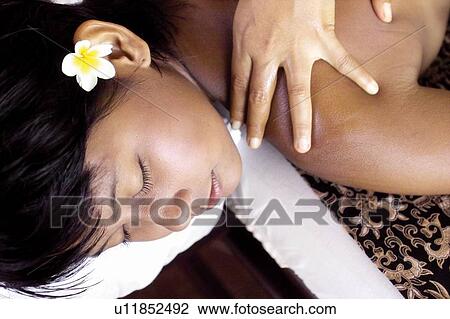 Beauty Spa, Close-Up, Black Hair, Beauty Treatment, Asian Ethnicity View Large Photo Image Stock Image - Beauty Spa, Close-Up, Black Hair, Beauty Treatment, Asian Ethnicity. Fotosearch