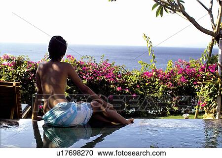 Stock Image - Blue, Clear Sky, Day, Flower, Horizon. Fotosearch