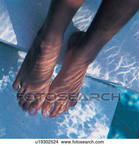 Close-Up, Low Section, Human Leg, Day, Ankle Deep In Water View Large Photo Image Picture - Close-Up, Low Section, Human Leg, Day, Ankle Deep In Water. Fotosearch