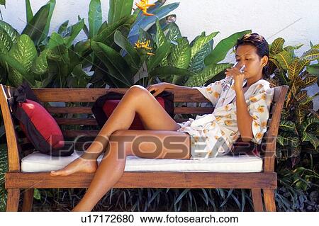Sitting, Content, Pampering, Spa Treatment, Beauty Treatment View Large Photo Image Stock Image - Sitting, Content, Pampering, Spa Treatment, Beauty Treatment. Fotosearch