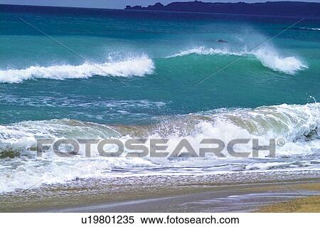 Beach, Surf, Nature, Summer Style, Water View Large Photo Image Stock Photography - Beach, Surf, Nature, Summer Style, Water. Fotosearch