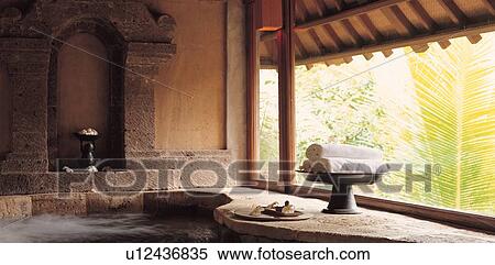 Stock Photography - lifestyle, carefree, bodycare, bath. Fotosearch