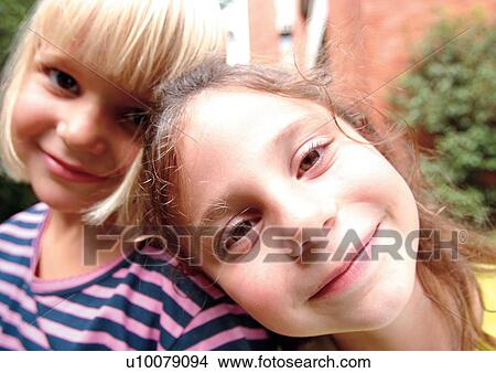 blonde hair, carefree, casual, cheerful View Large Photo Image Picture - blonde hair, carefree, casual, cheerful. Fotosearch