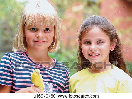 girl, medium length hair, looking at camera, portrait, playing View Large Photo Image Stock Image - girl, medium length hair, looking at camera, portrait, playing. Fotosearch