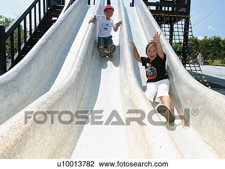Stock Image - leisure, innocence, young boy, relative, casual, kid, happiness. Fotosearch