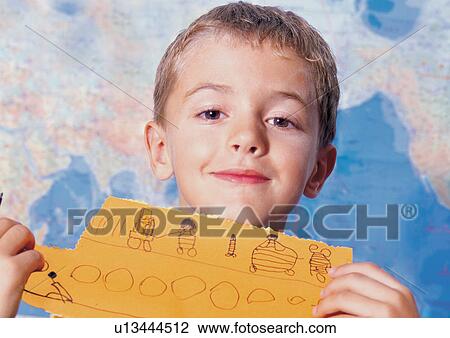 grinning, standing, looking at camera, cheerful View Large Photo Image Stock Image - grinning, standing, looking at camera, cheerful. Fotosearch
