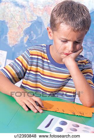 Stock Photo - standing, innocence, leisure, childhood. Fotosearch
